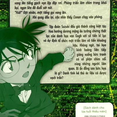 thám tử lừng danh conan tiểu thuyết hoa hướng dương trong biển lửa gosho aoyama, takeharu sakurai, shima mizuki