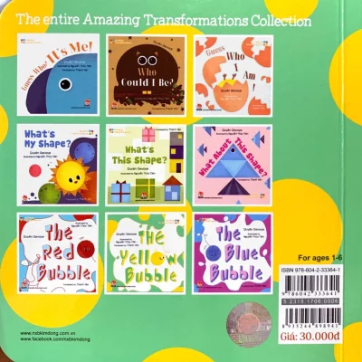 amazing transformations the yellow bubble (bìa cứng) quyên gavoye, nguyễn thủy tiên