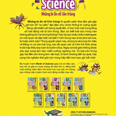 làm bạn với khoa học world of science những bí Ẩn về côn trùng karen kwek