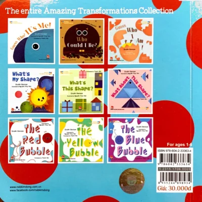 amazing transformations the red bubble (bìa cứng) quyên gavoye, nguyễn thủy tiên