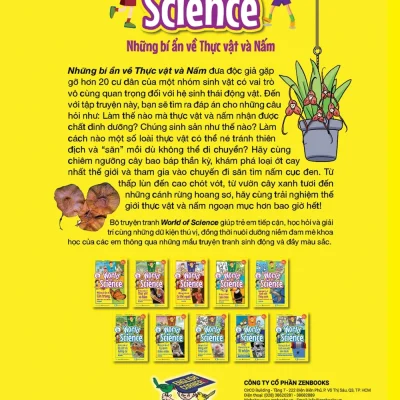 làm bạn với khoa học world of science những bí Ẩn về thực vật và nấm karen kwek