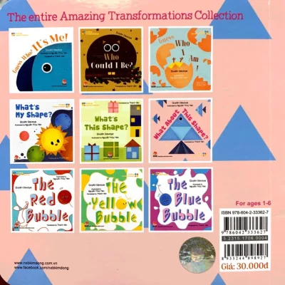 amazing transformations what about this shape? (bìa cứng) quyên gavoye, nguyễn thủy tiên