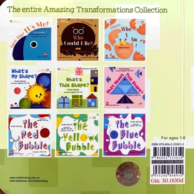 amazing transformations what’s this shape? (bìa cứng) quyên gavoye, nguyễn thủy tiên