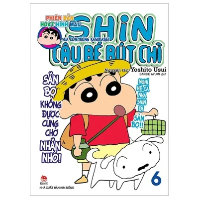 Shin - Cậu Bé Bút Chì - Phiên Bản Hoạt Hình Màu - Tập 6: Vua Côn Trùng Kasukabe - Yoshito Usui