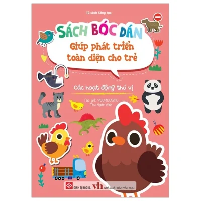 Sách Bóc Dán Giúp Phát Triển Toàn Diện Cho Trẻ - Các Hoạt Động Thú Vị - YOUYOUSHU