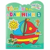Tập Sách Tô Màu Đầu Tiên Của Bé - Cuộc Sống Muôn Màu - Tô Màu Và Dán Hình - Tập 1 - Nhiều Tác Giả