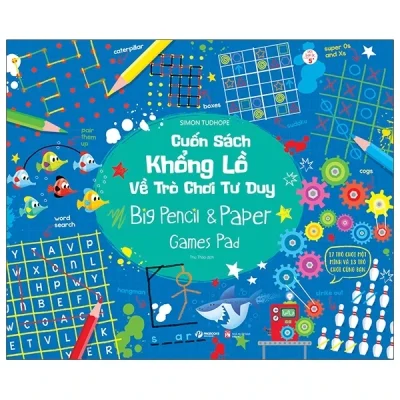 cuốn sách khổng lồ về trò chơi tư duy (bộ 4 cuốn) sam smith
