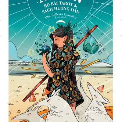 Boxset White Numen Tarot (Bộ Bài + Sách Hướng Dẫn) - Alba Ballesta González