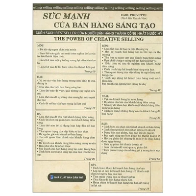 Sức Mạnh Của Bán Hàng Sáng Tạo – Earl Prevette