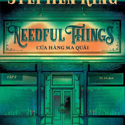 bộ sách needful things cửa hàng ma quái (bộ 2 tập) stephen king
