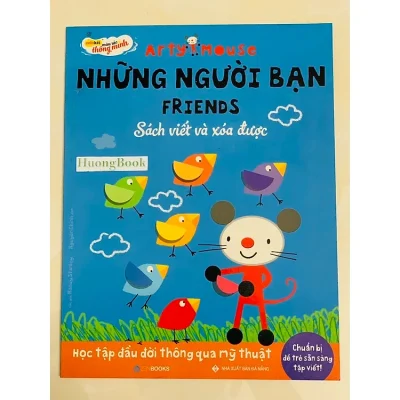 Những người bạn - Friends - sách viết và xoá được - Mandy Stanley