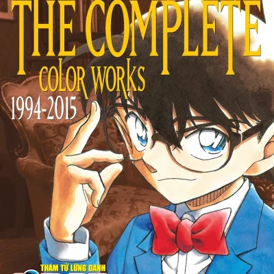 Thám Tử Lừng Danh Conan - Tuyển Tập Tranh Màu - The Complete Color Works 1994-2015 ( Bìa Cứng ) - Gosho Aoyama