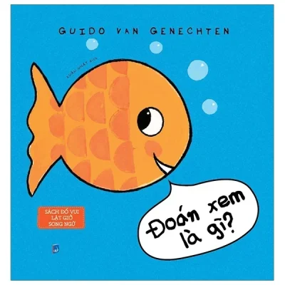 Sách Đố Vui Lật Giở Song Ngữ - Đoán Xem Là Gì? (Bìa Cứng) - Guido Van Genechten