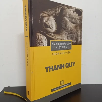 [phiên chợ sách cũ] thanh quy (bìa cứng) chùa huệ viễn 2312