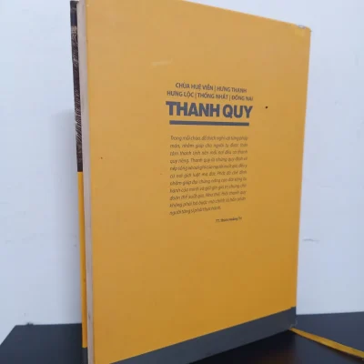 [phiên chợ sách cũ] thanh quy (bìa cứng) chùa huệ viễn 2312