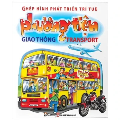 Ghép Hình Phát Triển Trí Tuệ – Phương Tiện Giao Thông – Pandabooks
