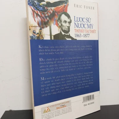[phiên chợ sách cũ] lược sử nước mỹ thời kỳ tái thiết 1863 1877 eric foner 2501