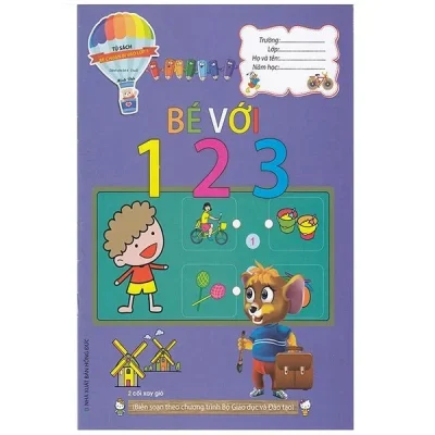 Bé Chuẩn Bị Vào Lớp 1 -Bé Với 1 2 3 – Minh Đức