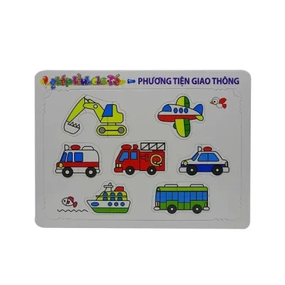 Ghép Hình Cho Bé – Phương Tiện Giao Thông – Minh Lâm