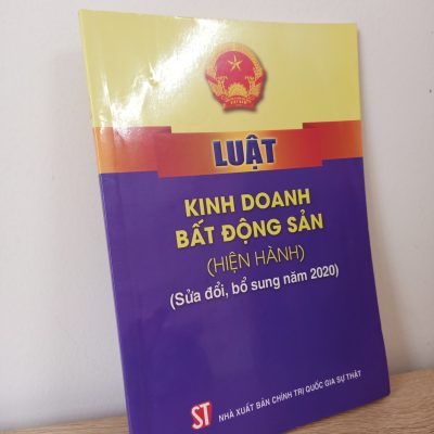 [Phiên Chợ Sách Cũ] Luật Kinh Doanh Bất Động Sản (Hiện Hành) (Sửa Đổi, Bổ Sung Năm 2020) - Quốc Hội 1602