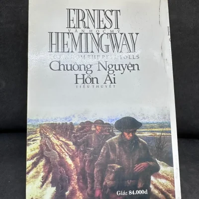 [phiên chợ sách cũ] chuông nguyện hồn ai ernest hemingway 2204, 2001