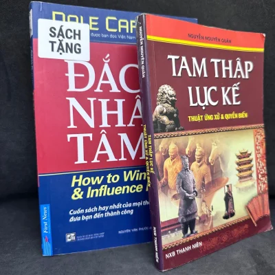 [phiên chợ sách cũ] tam thập lục kế thuật Ứng xử & quyền biến (tặng kèm sách) nguyễn nguyên quân 2204, 2008