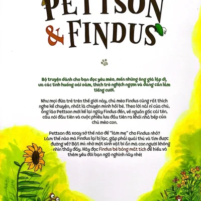 pettson & findus findus bé bỏng mất tích sven nordqvist
