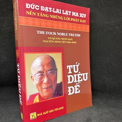 [phiên chợ sách cũ] tứ diệu Đế Đức Đạt lai lạt ma xiv 2804, 2021