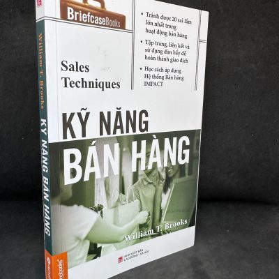 [Phiên Chợ Sách Cũ] Kỹ Năng Bán Hàng - William T. Brooks 2804, 2015