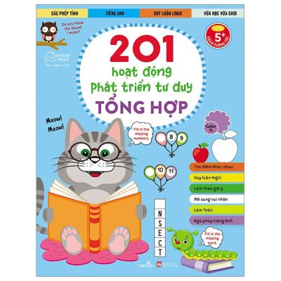 201 Hoạt Động Phát Triển Tư Duy - Tổng Hợp - Wonder House