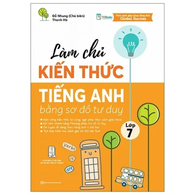 Làm Chủ Kiến Thức Tiếng Anh Bằng Sơ Đồ Tư Duy Lớp 7 - Đỗ Nhung, Thanh Hà