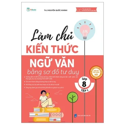 Làm Chủ Kiến Thức Ngữ Văn Bằng Sơ Đồ Tư Duy Lớp 8 - Tập 1 - ThS Nguyễn Quốc Khánh