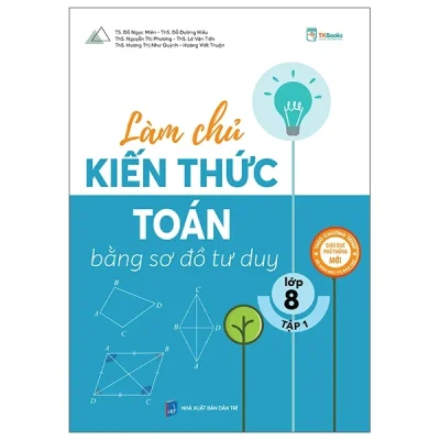 Làm Chủ Kiến Thức Toán Bằng Sơ Đồ Tư Duy Lớp 8 - Tập 1 - Nhiều Tác Giả
