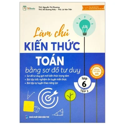 Làm Chủ Kiến Thức Toán Bằng Sơ Đồ Tư Duy Lớp 6 - Tập 2 - ThS Nguyễn Thị Phương, ThS Đỗ Đường Hiếu, ThS Lê Văn Tiến