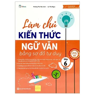 Làm Chủ Kiến Thức Ngữ Văn Bằng Sơ Đồ Tư Duy Lớp 6 - Tập 1 - Hoàng Thị Vân Anh, Lê Thị Ngọc