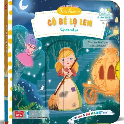 Sách Chuyển Động - First Stories - Cinderella - Cô Bé Lọ Lem - Dan Taylor