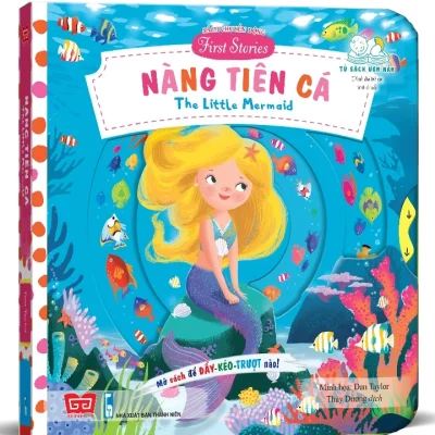 Sách Chuyển Động - First Stories - The Little Mermaid - Nàng Tiên Cá - Dan Taylor