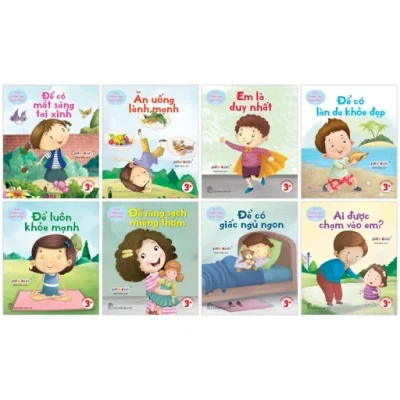 Bộ Sách Em Chăm Sóc Bản Thân (Bộ 8 Cuốn) (2025) - Jolly Kids
