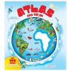 Atlas cho trẻ em - Hơn 100 Sticker và bản đồ địa hình siêu lớn (2025) - Nhếu Tác Giả