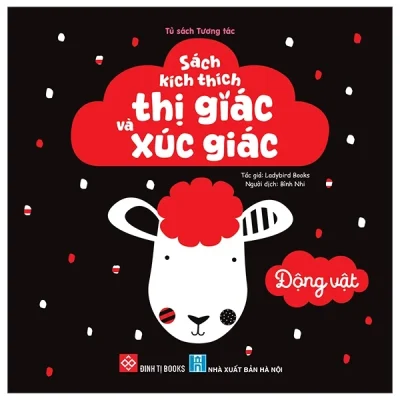 Sách Kích Thích Thị Giác Và Xúc Giác - Động Vật (2025) (Bìa Cứng) - Ladybird Books