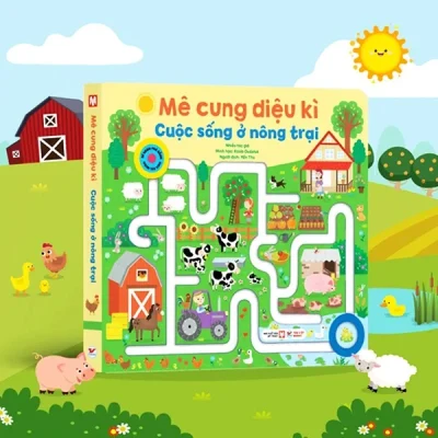 Mê Cung Diệu Kì - Cuộc Sống Ở Nông Trại (2025) (Bìa Cứng) - Nhiều Tác Giả