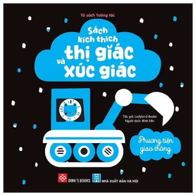 Sách Kích Thích Thị Giác Và Xúc Giác - Phương Tiện Giao Thông (2025) (Bìa Cứng) - Ladybird Books