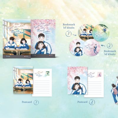 Bộ Sách Điều Tuyệt Vời Nhất Của Thanh Xuân - Tập 1 + Tập 2 (Bộ 2 Cuốn) - Bản Đặc Biệt (2025) - Bát Nguyệt Tường An