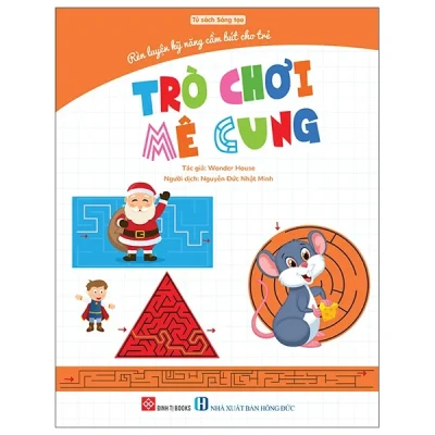 Rèn Luyện Kỹ Năng Cầm Bút Cho Trẻ - Trò Chơi Mê Cung (2025) - Wonder House
