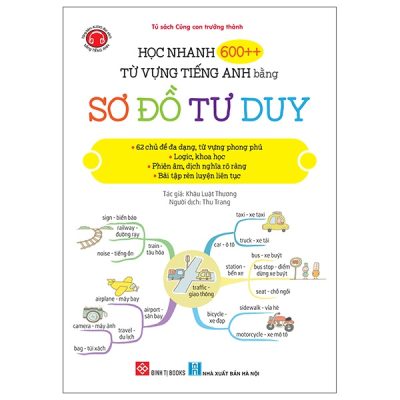 Học Nhanh 600++ Từ Vựng Tiếng Anh Bằng Sơ Đồ Tư Duy (2024) - Khâu Luật Thương