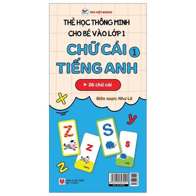 Thẻ Học Thông Minh Cho Bé Vào Lớp 1 - Chữ Cái Tiếng Anh 1 (2025) (Cards) - Như Lê