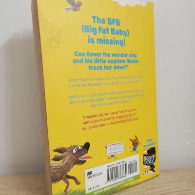 [phiên chợ sách cũ] rover and the big fat baby (2017) roddy doyle s1507