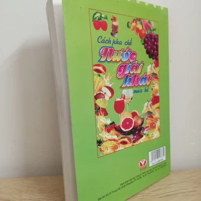 [phiên chợ sách cũ] cách pha chế nước giải khát mùa hè (2011) hồng mai s1507