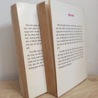 [phiên chợ sách cũ] jên erơ (bộ 2 tập) (1995) s. bronti s1507