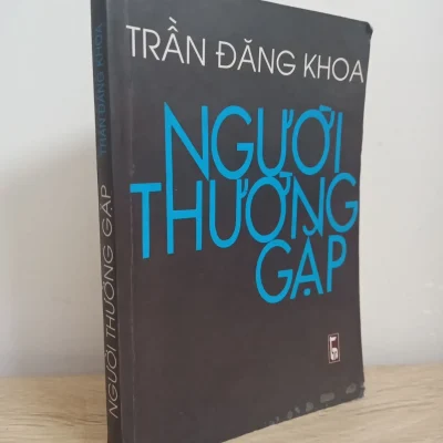 [phiên chợ sách cũ] người thường gặp (2001) trần Đăng khoa s1507